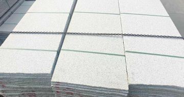 亳州芝麻白毛板，石材毛板