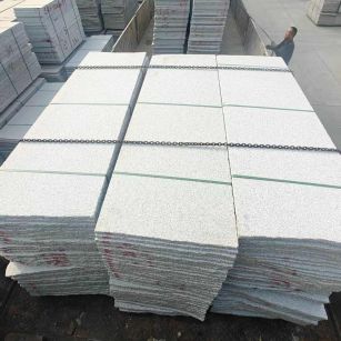 亳州芝麻白毛板，石材毛板