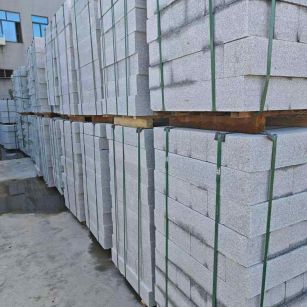 亳州芝麻白路牙石，路侧石