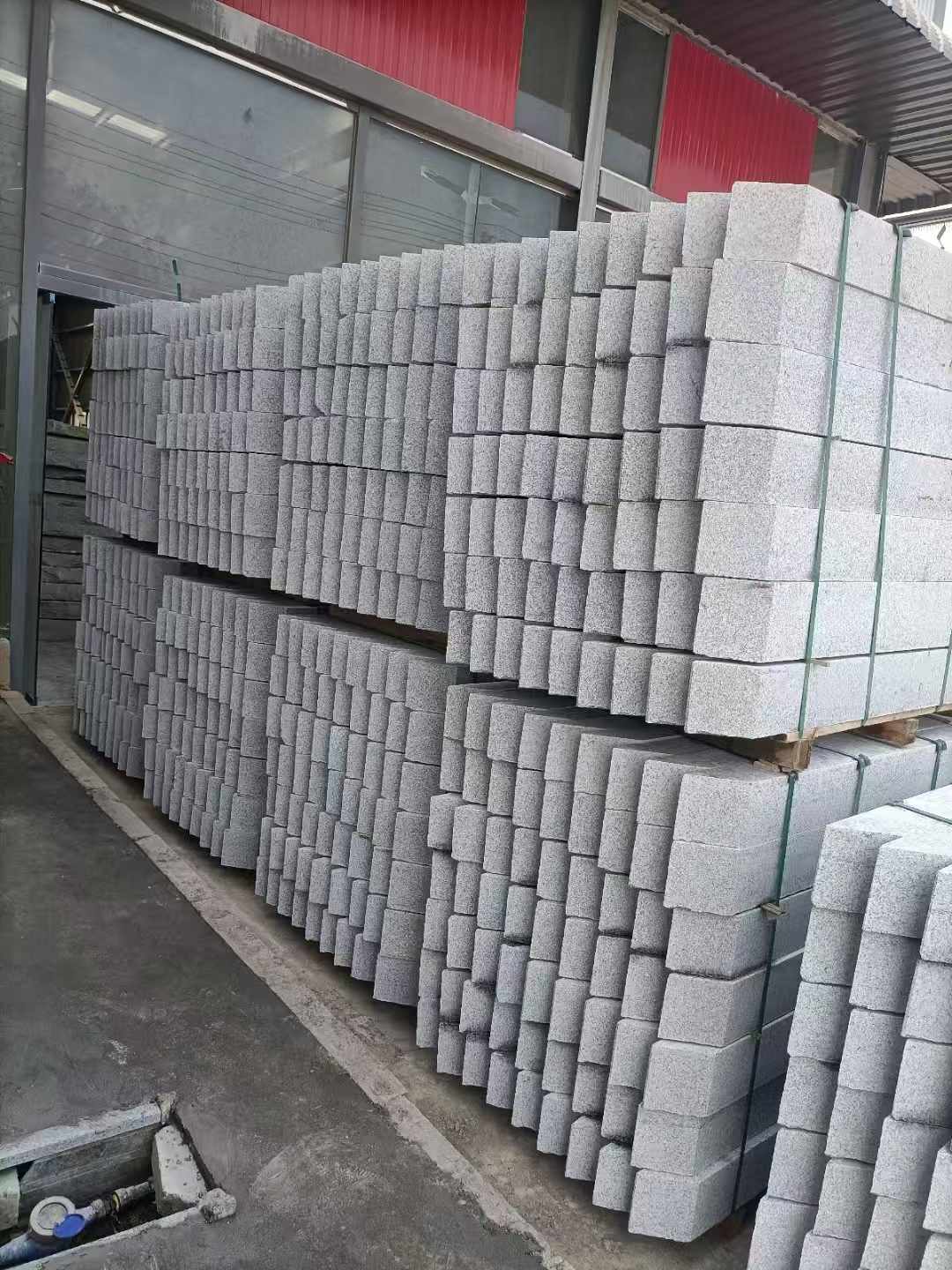 亳州芝麻白树围石 树池