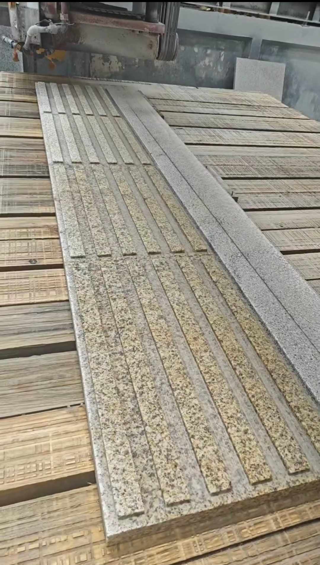 亳州黄金麻盲道石 盲条