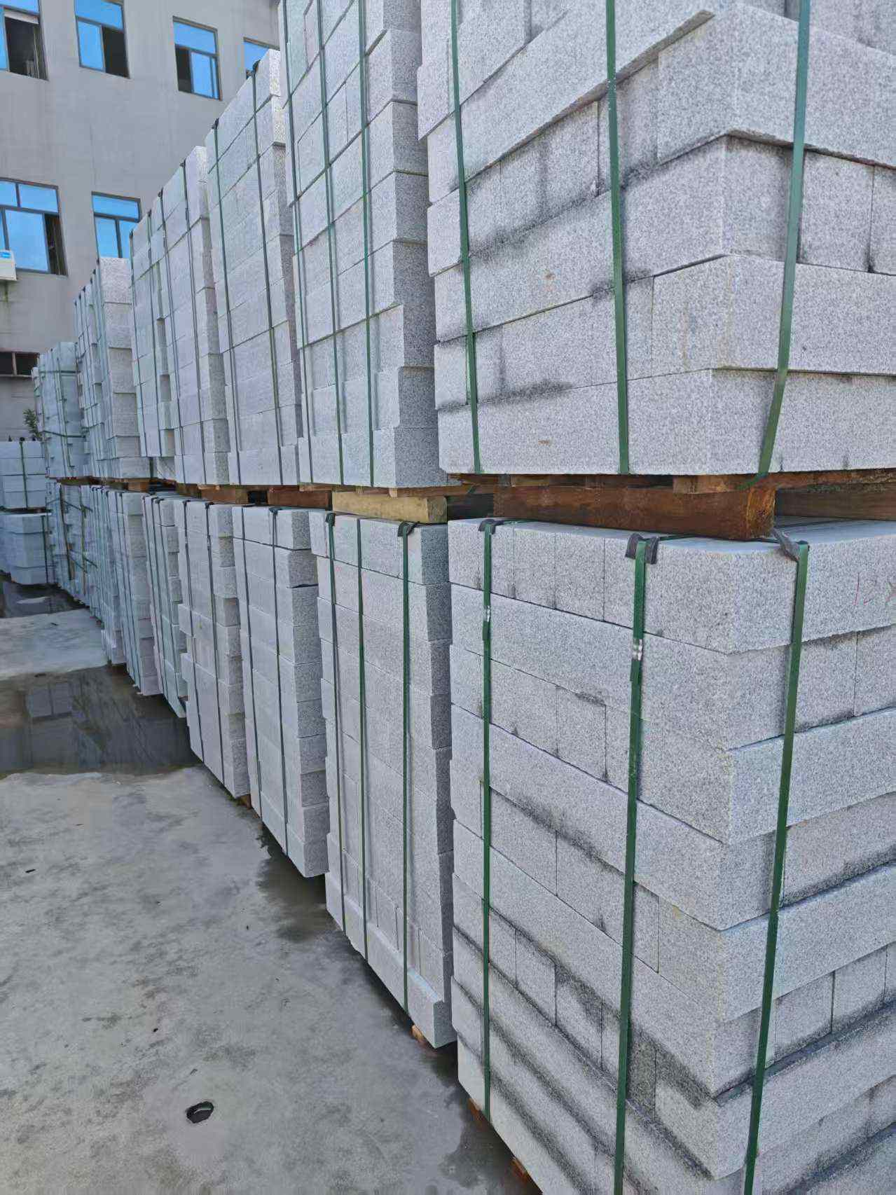 亳州芝麻白路牙石，路侧石